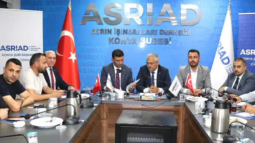 ASRİAD Konya, MHP İl Başkanı Göncü'yü ağırladı