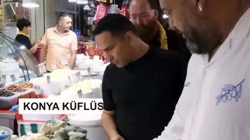 Ünlü Şefi Konya pazarında görenler gözlerine inanamadı! O lezzete bayıldı