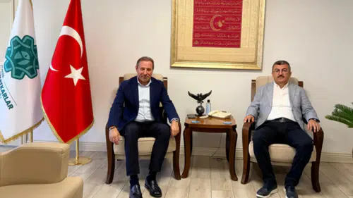 Konya Milletvekili Ekici'den KONESOB'a ziyaret! Esnaf için önemli mesajlar