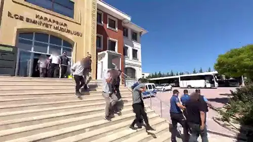 Konya'da narkotik operasyonu! 25 şüpheli gözaltına alındı