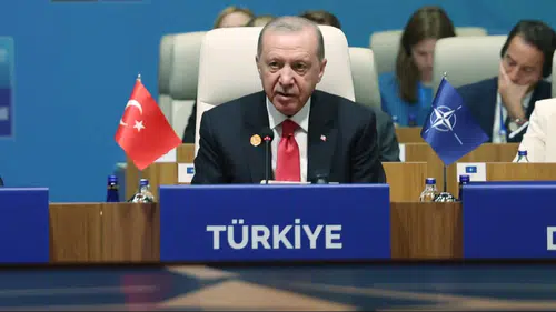 NATO Zirvesi'nde Erdoğan'dan Çelik Kubbe vurgusu! 24 milyar dolarlık bütçe