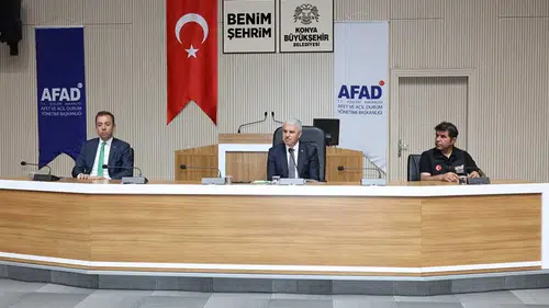 Konya'nın afet riskleri masaya yatırıldı! Yeni yol haritası hazırlanıyor