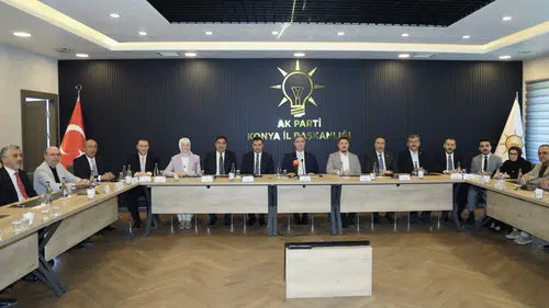 AK Parti Genel Başkan Yardımcısı Konya'da! İlk durağı İl Başkanlığı oldu
