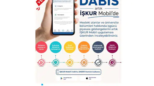 DABİS artık İŞKUR Mobil'de