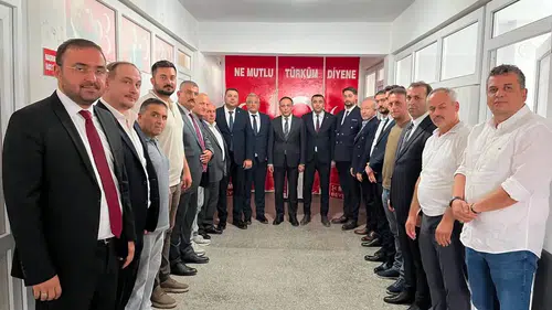 MHP Konya ve Ülkücüler Beyşehir’e çıkarma yaptı