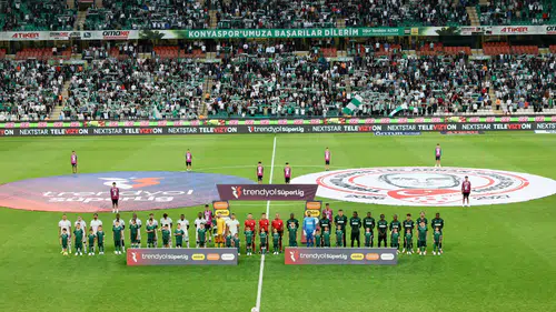 Konyaspor maçını tribünden o isimler takip ediyor!