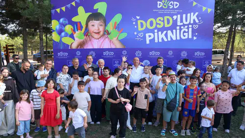 Konya'da DOSD Meram öğrencileri ve aileleri piknikte buluştu