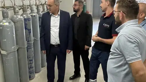 Konya Şehir Hastanesi’nde Başhekim denetime çıktı