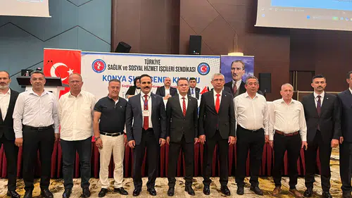 Sağlık işçilerinden Konya’da güçlü mesaj! "Geleceğimizi güvence altına almak istiyoruz"