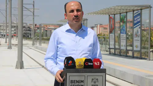 Başkan Altay müjdeyi verdi! O tramvay hattı Eylül ayında açılıyor