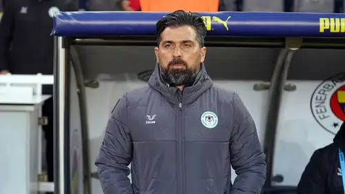 Konyaspor Teknik Direktörü Palut: Sorumluluk bende