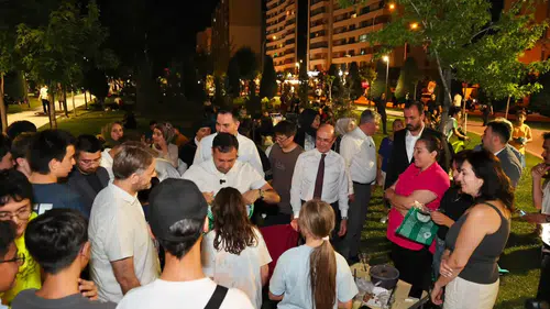 Konya’da AK Partili Başkanlar akşam da mesai yapıyor!