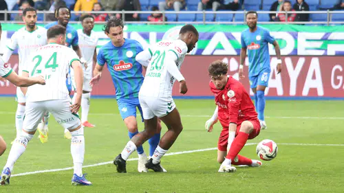 Konyaspor - Rizespor rekabetinde rakamlar