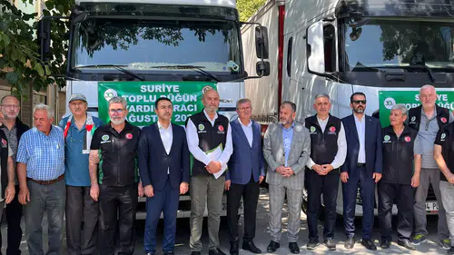 Mehir Vakfı'ndan Suriye'ye dev yardım