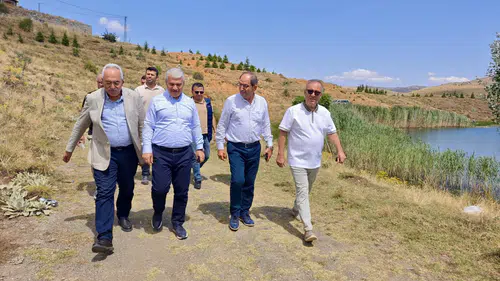 Konya Valisi Akın, hafta sonu da durmuyor! Dipsiz Göle gitti