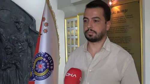 Konya’da hırsızı ararken kadını kurtardı