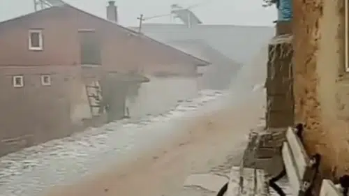 Konya’da sağanak ve dolu etkili oldu!