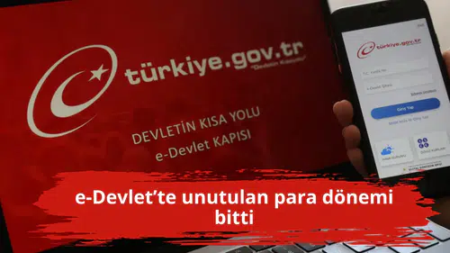 e-Devlet’te unutulan para dönemi bitti