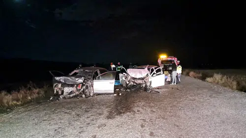 Karaman’da feci kaza! 2 ölü, 5 yaralı
