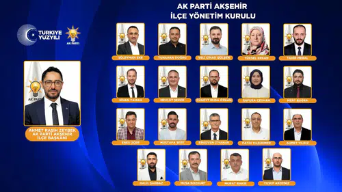 AK Parti Akşehir’de yeni yönetim belli oldu! İşte yeni dönem mesajı