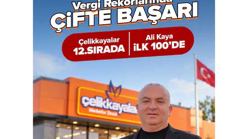 Çelikkayalar Yönetim Kurulu Başkanı Kaya, Konya’nın vergi rekortmenleri arasında