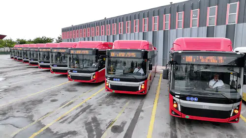 Konya’da toplu ulaşıma 10 yeni otobüs daha geldi! Filo 706’ya çıktı