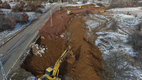 Mahalle sakinleri rahatsızdı! Konya'daki yolda çalışmalar başladı