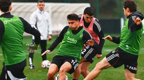 Beşiktaş, Konyaspor maçının mesaisine moralsiz başladı