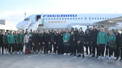 Konyaspor'dan alkış toplayan uçak jesti