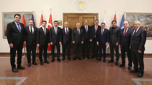 Konya heyeti, Milli Savunma Bakanı ile görüştü