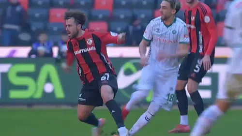 Konyaspor, Gaziantep'te doğrandı! İşte Konyasporlu oyuncunun ayağı