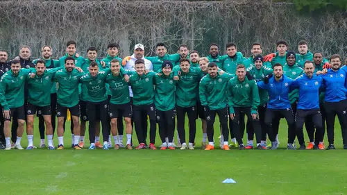Konyaspor kampı tamamladı ve izne ayrıldı