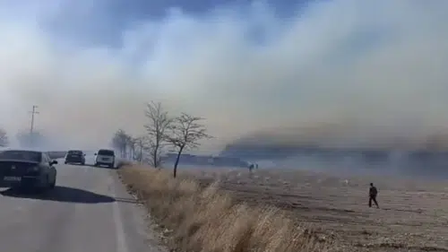 Konya’da Şeker Fabrikası yanında dev yangın! Ekipler seferber oldu