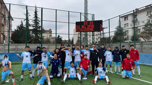 Selçuklu, 7 gollü maçta galip