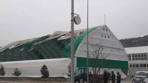 Şiddetli fırtına Bozkır'ı vurdu! Maddi hasar var