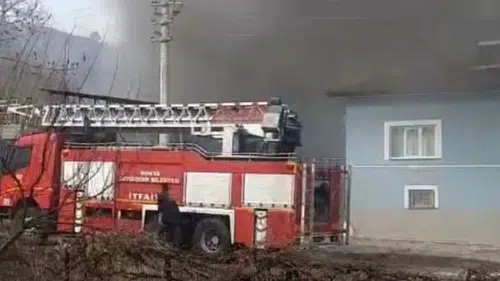 Konya’da müstakil ev alevlere teslim oldu