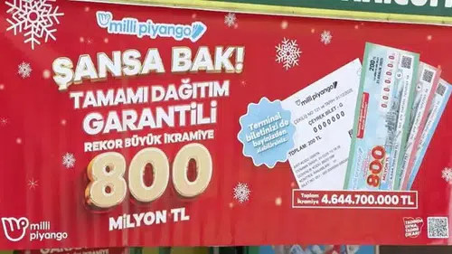 Büyük ikramiye Konya’ya çıktı!