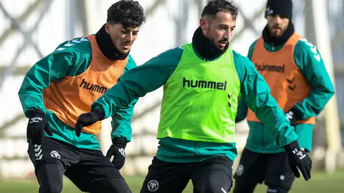 Konyaspor antrenman sonrası izne ayrıldı