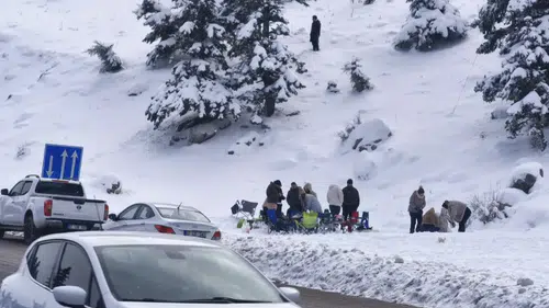 Kara hasret kalan Konyalılar ve Antalyalılar Konya’nın Uludağ’ına koştu