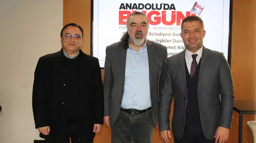 Bilgiç ve Doğan’dan Anadolu’da Bugün’e ziyaret