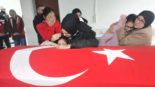 Konya'ya şehit ateşi düştü! Şehidin naaşı getirildi