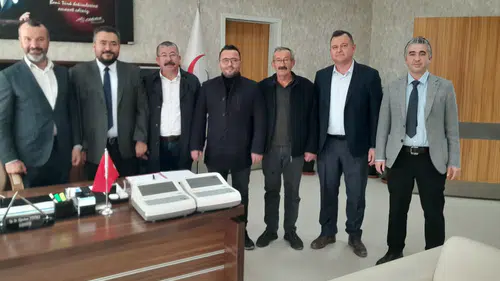 Karapınar Ziraat Odası hastaneye 2 EKG cihazı bağışladı