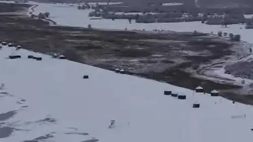 Konya'daki turistik mekan beyaza büründü! "Hayati önem taşıyor"