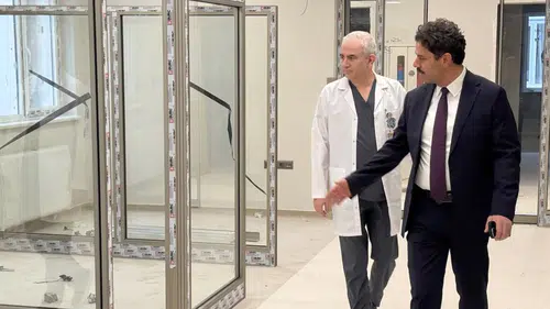 Selçuk Tıp’ta yeni gelişme! Rektör inceledi