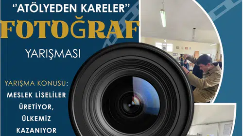 Konya’da gençler atölyedeki emeği fotoğraflıyor, başvurular başladı