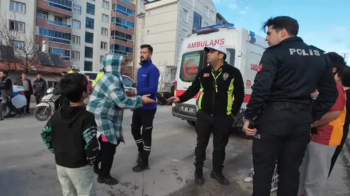 Karaman’da yürek yakan kaza: Elektrikli bisiklet otomobille çarpıştı