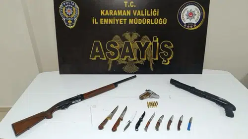 Karaman’da uyuşturucuya geçit yok: Binlerce hap ele geçirildi