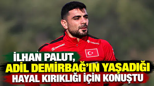 Konyaspor'da İlhan Palut, Adil Demirbağ'ın yaşadığı hayal kırıklığı için konuştu