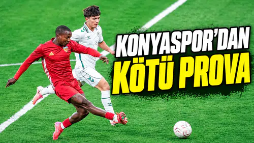 Konyaspor'dan kötü prova