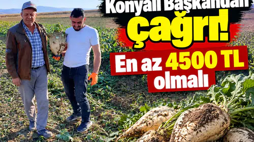 Konyalı Başkandan çağrı: En az 4500 TL olmalı